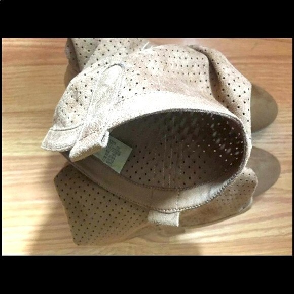 American Cowboy SUEDE Boots Size 11 - Picture 3 of 8